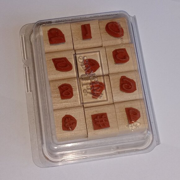 2002 Stampin' Up! Numbers Wooden Stamps - Picture 4 of 8